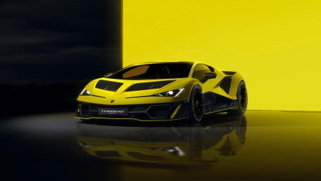 Lamborghini Fenomeno Neon Power wallpaper