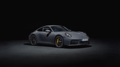 Porsche 911 Carrera GTS Under Spotlight wallpaper