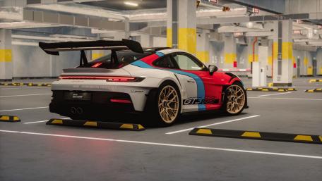 Porsche 911 GT3RS Underground Stance wallpaper