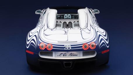 Bugatti Veyron L Or Blanc Elegance wallpaper
