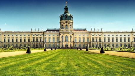 Charlottenburg Castle Grandeur wallpaper
