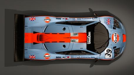 Gulf Livery McLaren F1 GTR Longtail wallpaper