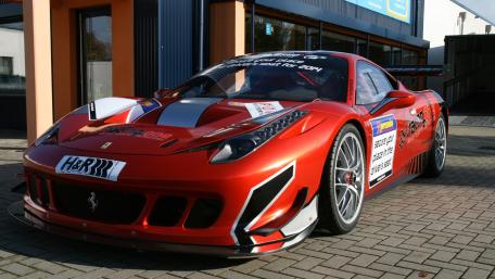 Red Ferrari 458 Italia Street Racer wallpaper