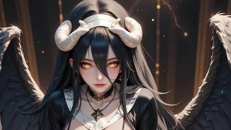Gothic Demoness of the Dark Halo wallpaper