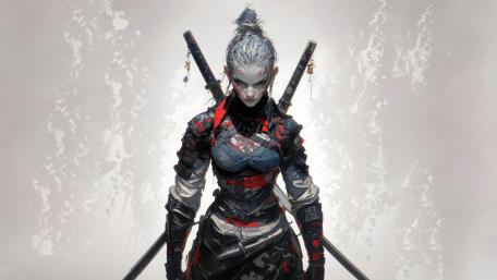 Silent Blade Warrior wallpaper