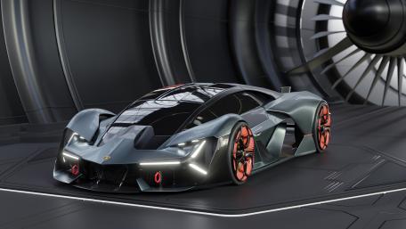 Lamborghini Terzo Millennio Futuristic Hypercar wallpaper