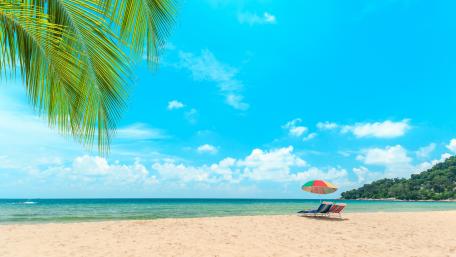 Serene Tropical Escape at Karon Beach wallpaper