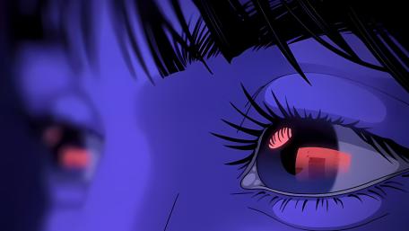 Electric Anime Eyes wallpaper