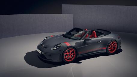 Porsche 911 GT3 Cabriolet in Studio Light wallpaper