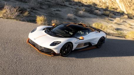 Aston Martin Valhalla Roadside Elegance wallpaper