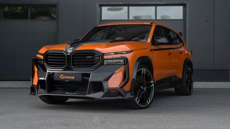 G Power BMW XM Label in Orange wallpaper
