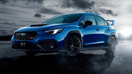 Subaru WRX S4 STI Sport in Blue wallpaper