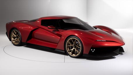 Bizzarrini Giotto Red Supercar Showcase wallpaper