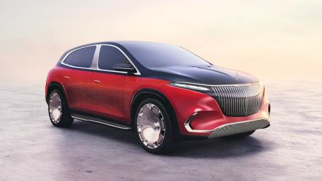 Mercedes Maybach EQS Electric Luxury SUV wallpaper