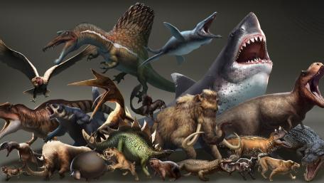 Primeval Fantasy Beasts wallpaper