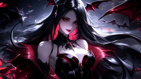 Midnight Vampire Queen wallpaper