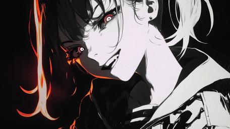 Gothic Whisper in the Shadows wallpaper