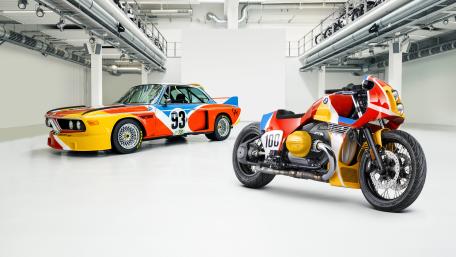 BMW Art car BMW 1.8 CSL Art Bike wallpaper
