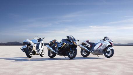 Suzuki Hayabusa Speed Trio wallpaper