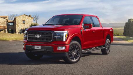 Ford F 150 Lariat Black FX4 Off Road Power wallpaper