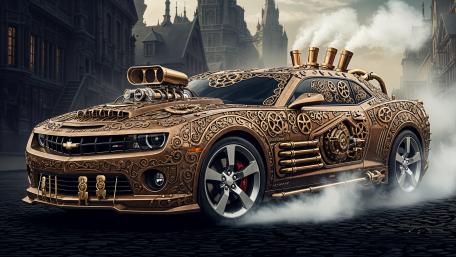 Camaro Steampunk Edition wallpaper