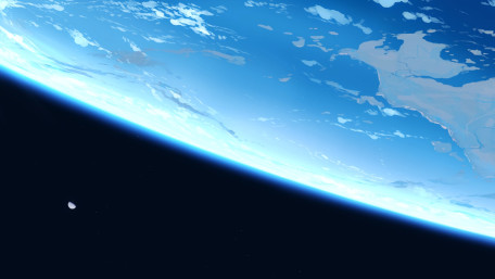 Celestial Horizon Above Earth wallpaper
