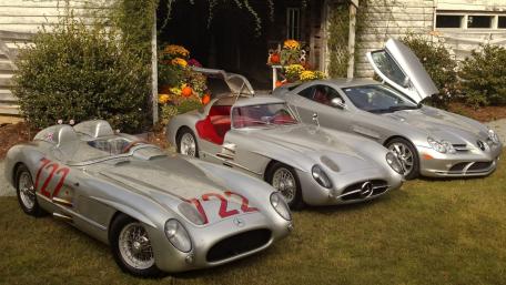 Mercedes-Benz Legends in Silver wallpaper