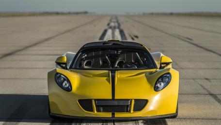 Yellow Hennessey Venom Dream Machine wallpaper