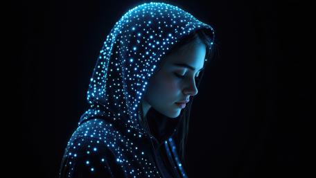 Glowing Hooded Dream wallpaper