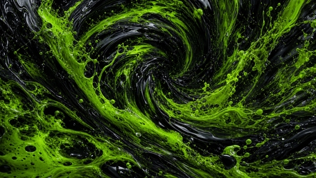 Neon Vortex Flow wallpaper