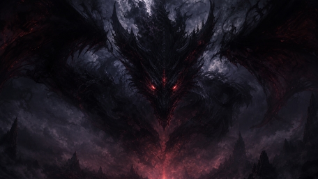 Infernal Dragon Rising wallpaper