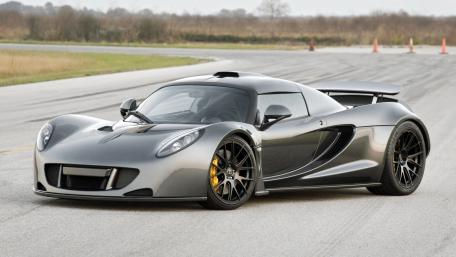 Hennessey Venom GT Silver Supercar wallpaper