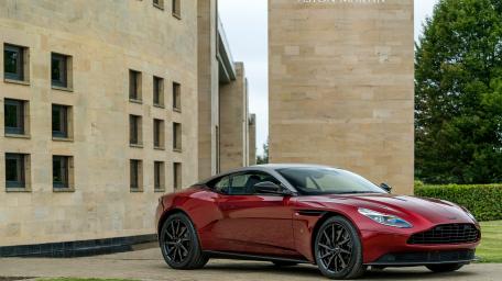 Crimson Aston Martin Elegance wallpaper