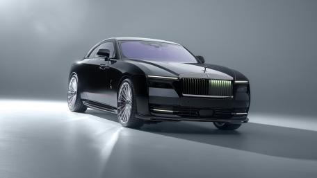 Midnight Luxury Electric Coupe wallpaper