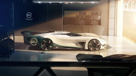 Jaguar Vision Gran Turismo SV wallpaper