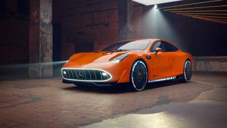Concept AMG GT XX Glowing Orange Speed wallpaper