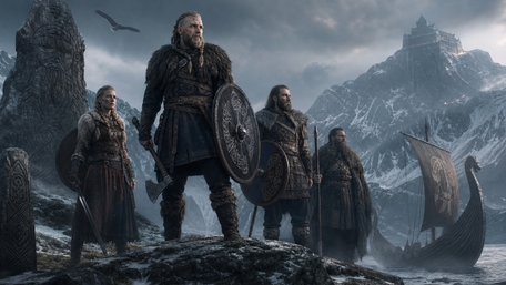Frozen Viking Legends wallpaper