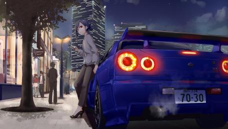 Midnight Skyline Escape wallpaper