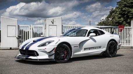 Dodge Viper White Beast wallpaper