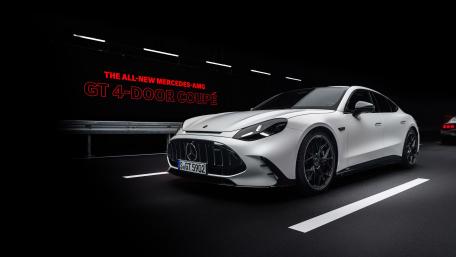 Mercedes AMG GT Four Door Elegance wallpaper