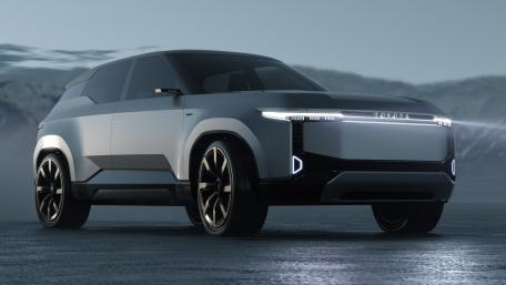 Toyota Land Cruiser Se EV Futuristic SUV wallpaper