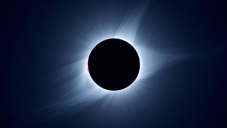 Celestial Eclipse Halo wallpaper