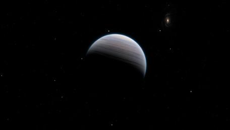 Silent Planet in Distant Stardust wallpaper