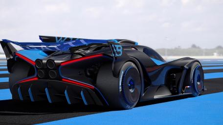 Bugatti Bolide On Track wallpaper