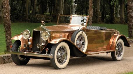 Elegant Rolls-Royce Phantom II Roadster wallpaper