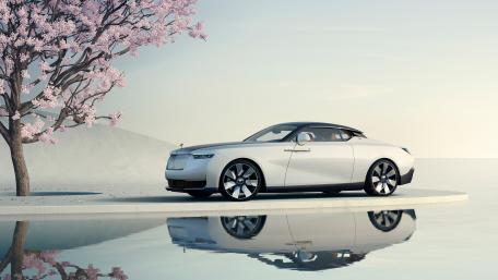 Cherry Blossom Luxury Dreamcar wallpaper
