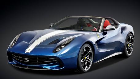 Ferrari F60 America in Blue wallpaper