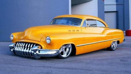 Golden Buick Sedanette Classic wallpaper