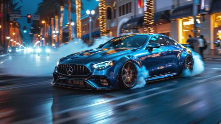 Mercedes AMG Street Drift wallpaper