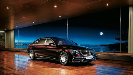 Mercedes Benz S Class Night Luxury wallpaper